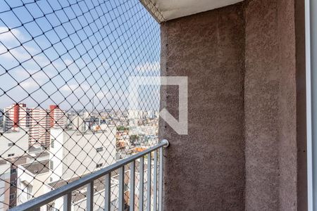 Varanda da Sala de apartamento à venda com 3 quartos, 69m² em Jardim Melo, Diadema