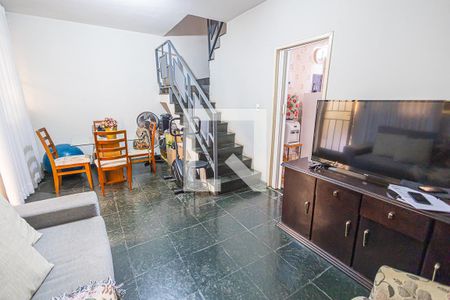 Sala de casa de condomínio à venda com 3 quartos, 68m² em Itapoã, Belo Horizonte
