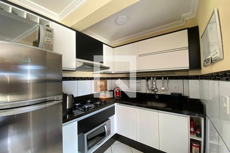 Cozinha de apartamento para alugar com 1 quarto, 38m² em Vila Nova, Novo Hamburgo