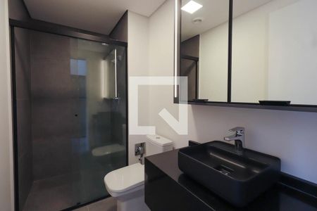 Banheiro de kitnet/studio para alugar com 1 quarto, 35m² em Vila Gomes Cardim, São Paulo