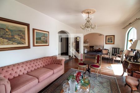 Sala de apartamento à venda com 4 quartos, 214m² em Brooklin, São Paulo