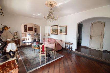 Sala de apartamento à venda com 4 quartos, 214m² em Brooklin, São Paulo