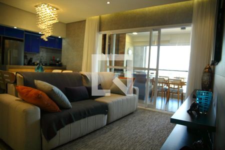 Sala de apartamento para alugar com 3 quartos, 116m² em Baeta Neves, São Bernardo do Campo