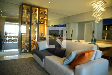 Sala de apartamento para alugar com 3 quartos, 116m² em Baeta Neves, São Bernardo do Campo