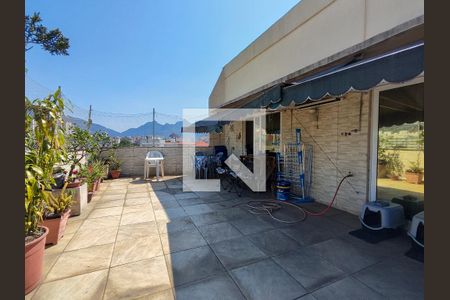 Varanda da Sala de apartamento à venda com 4 quartos, 102m² em Praça da Bandeira, Rio de Janeiro