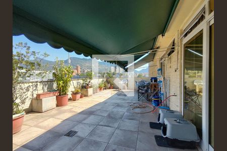 Varanda da Sala de apartamento à venda com 4 quartos, 102m² em Praça da Bandeira, Rio de Janeiro