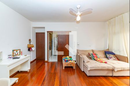 Sala de apartamento à venda com 3 quartos, 137m² em Buritis, Belo Horizonte