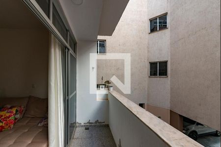 Varanda da Sala de apartamento à venda com 3 quartos, 137m² em Buritis, Belo Horizonte