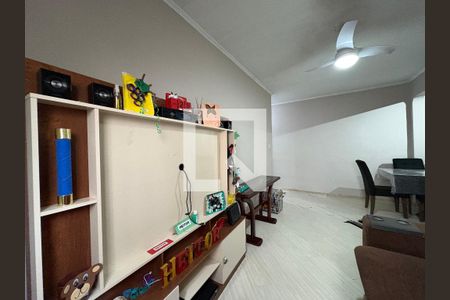 Sala de apartamento à venda com 2 quartos, 60m² em Vila Lutécia, Santo André