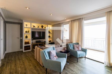 Sala de apartamento à venda com 3 quartos, 118m² em Vila Sonia, São Paulo