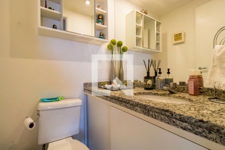 Lavabo da Sala de apartamento à venda com 3 quartos, 118m² em Vila Sonia, São Paulo