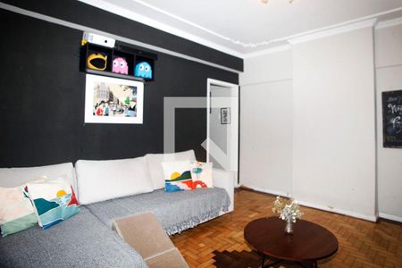 Sala de Estar de apartamento à venda com 3 quartos, 151m² em Centro Histórico, Porto Alegre