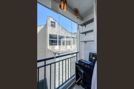 Varanda da Sala de apartamento para alugar com 1 quarto, 31m² em Brás, São Paulo