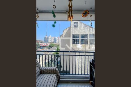 Varanda da Sala de apartamento para alugar com 1 quarto, 31m² em Brás, São Paulo