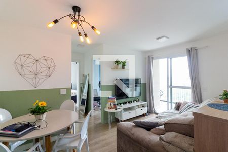 Sala de apartamento à venda com 2 quartos, 61m² em Campininha, São Paulo