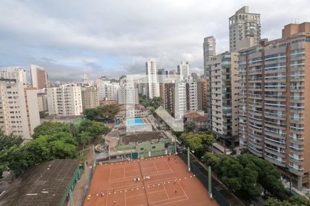 Vista da Sala de apartamento para alugar com 5 quartos, 480m² em Boqueirão, Santos