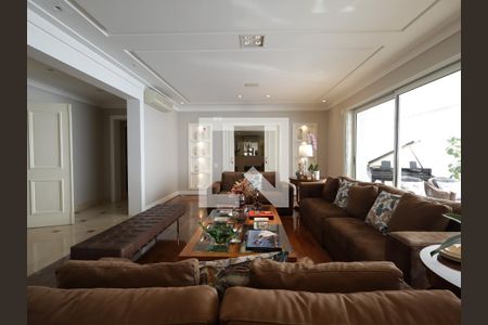 Sala de apartamento à venda com 5 quartos, 425m² em Jardim Fonte do Morumbi, São Paulo