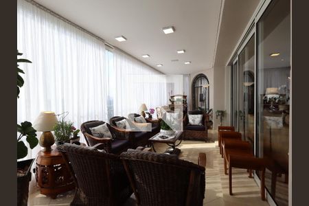 Varanda da Sala de apartamento à venda com 5 quartos, 425m² em Jardim Fonte do Morumbi, São Paulo