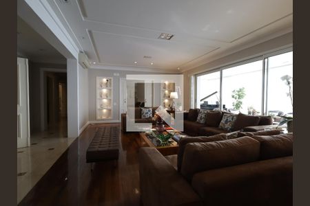 Sala de apartamento à venda com 5 quartos, 425m² em Jardim Fonte do Morumbi, São Paulo