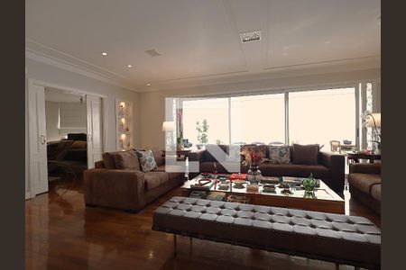 Sala de apartamento à venda com 5 quartos, 425m² em Jardim Fonte do Morumbi, São Paulo