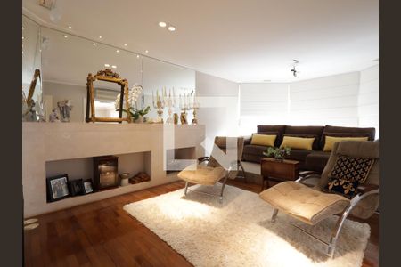 Sala de TV de apartamento à venda com 5 quartos, 425m² em Jardim Fonte do Morumbi, São Paulo