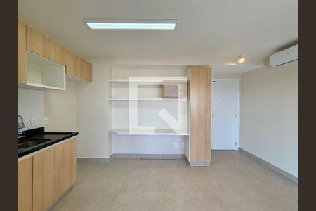 Sala/Cozinha de apartamento para alugar com 2 quartos, 52m² em Cidade Monções, São Paulo