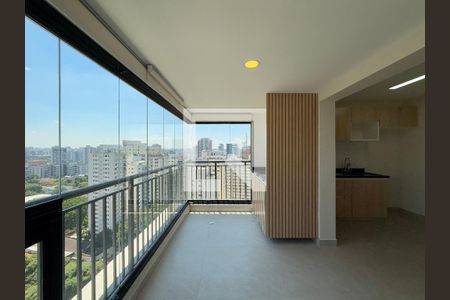 Sala/Cozinha de apartamento para alugar com 2 quartos, 52m² em Cidade Monções, São Paulo