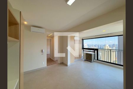 Sala/Cozinha de apartamento para alugar com 2 quartos, 52m² em Cidade Monções, São Paulo