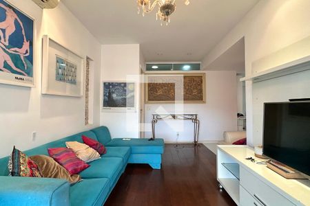 Sala de apartamento à venda com 2 quartos, 72m² em Jardim Botânico, Rio de Janeiro