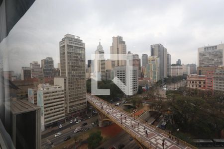 Vista da Janela de kitnet/studio à venda com 1 quarto, 37m² em Centro Histórico de São Paulo, São Paulo