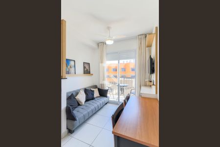 Sala de apartamento para alugar com 1 quarto, 29m² em Jardim Caravelas, São Paulo