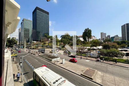Vista do Sala/Quarto de apartamento para alugar com 1 quarto, 45m² em Centro, Rio de Janeiro