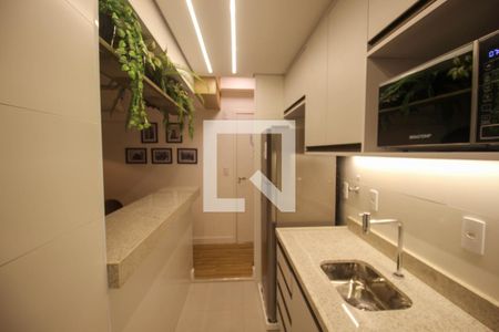Cozinha de kitnet/studio para alugar com 1 quarto, 37m² em Jardim Portal da Colina, Sorocaba