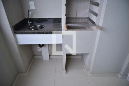 Varanda gourmet de apartamento à venda com 2 quartos, 55m² em Vila Tibiriçá, Santo André