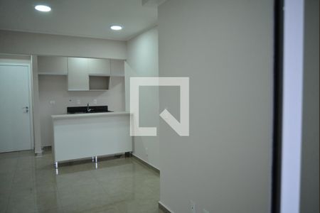 Sala de apartamento à venda com 2 quartos, 55m² em Vila Tibiriçá, Santo André