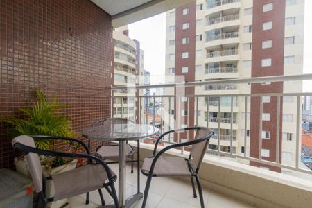 Varanda de apartamento à venda com 3 quartos, 72m² em Vila Azevedo, São Paulo