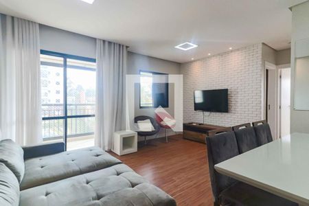 Sala de apartamento para alugar com 2 quartos, 73m² em Granja Viana, Cotia