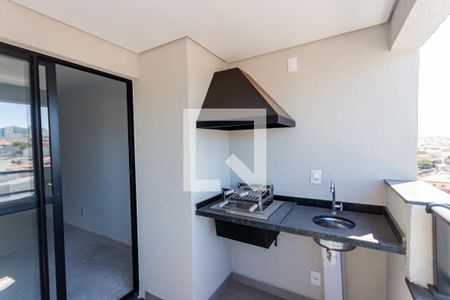 Varanda de apartamento à venda com 2 quartos, 64m² em Parque das Nações, Santo André