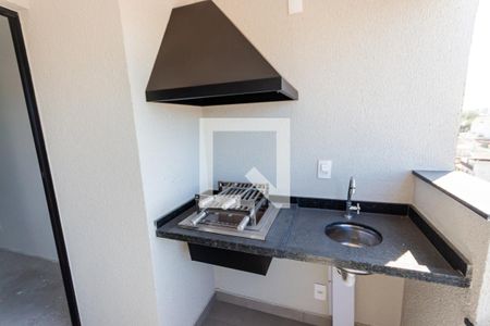 Varanda de apartamento à venda com 2 quartos, 64m² em Parque das Nações, Santo André