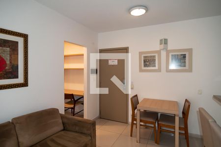 Sala de apartamento à venda com 1 quarto, 35m² em Bela Vista, São Paulo