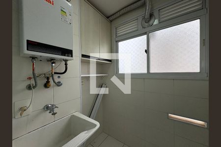 Lavanderia de apartamento à venda com 2 quartos, 44m² em Parque Sao Vicente, Santo André