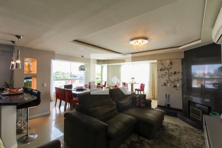 Sala de apartamento à venda com 3 quartos, 128m² em Marechal Rondon, Canoas