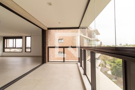 Varanda da Sala de apartamento à venda com 3 quartos, 140m² em Jardim das Paineiras, Campinas