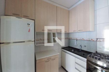 Cozinha  de apartamento à venda com 2 quartos, 55m² em Jardim Miranda, Campinas