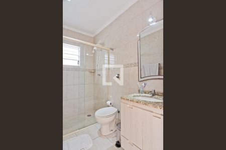 Banheiro da Suíte de casa à venda com 3 quartos, 180m² em Vila Palmeiras, São Paulo