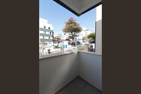 Varanda da Sala de apartamento à venda com 3 quartos, 86m² em Castelo, Belo Horizonte