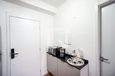 Cozinha de apartamento para alugar com 1 quarto, 27m² em Vila Matilde, São Paulo