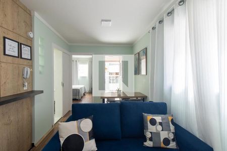 Sala de apartamento para alugar com 1 quarto, 41m² em Centro, Curitiba