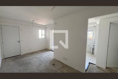 Sala de apartamento à venda com 2 quartos, 57m² em Jardim Bela Vista, Santo André