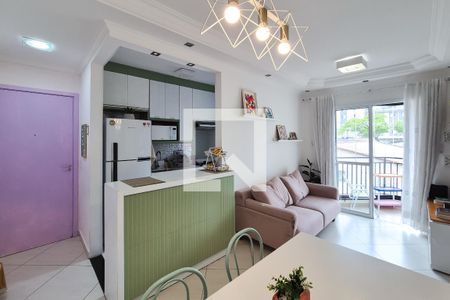 Sala de apartamento à venda com 3 quartos, 63m² em Nova Petrópolis, São Bernardo do Campo